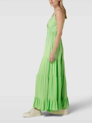 Sukienka midi z tasiemką w talii model ‘Sirala’ YAS