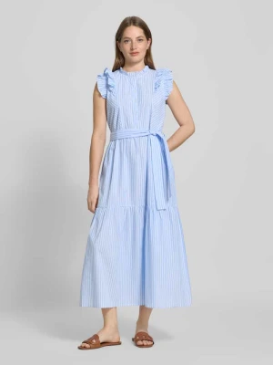 Sukienka midi z wiązanym paskiem model ‘Harriet’ LOLLYS LAUNDRY