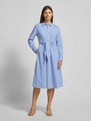 Zdjęcie produktu Sukienka midi z wiązanym paskiem model ‘KAHWELL’ Lauren Ralph Lauren