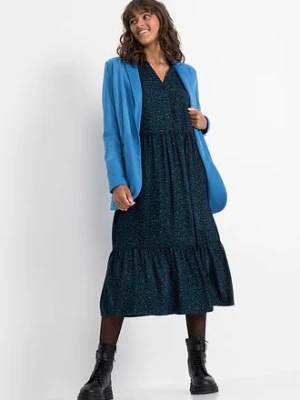 Sukienka midi z wiskozy bonprix