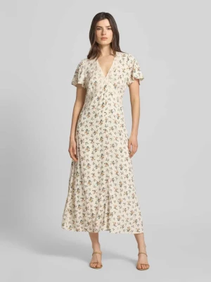 Sukienka midi z wiskozy z kwiatowym wzorem Jake*s Casual