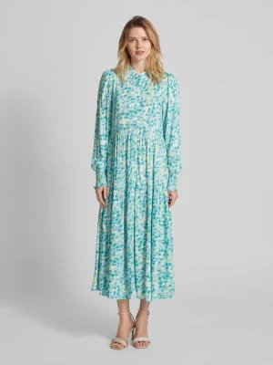 Sukienka midi z włóknami LENZING™ ECOVERO™ model ‘SALIRA’ YAS
