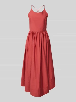 Sukienka midi z wpuszczanymi kieszeniami model 'COVER' SUNCOO PARIS