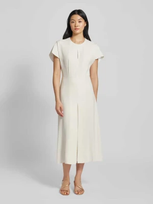 Sukienka midi z wycięciami model ‘Detosa’ Boss