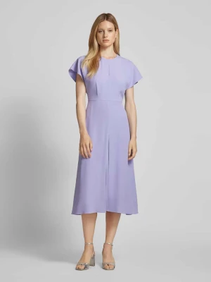 Sukienka midi z wycięciami model ‘Detosa’ Boss