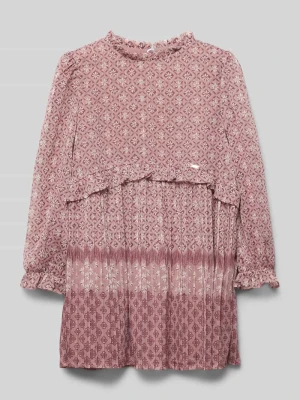 Sukienka midi z wycięciem w kształcie łezki Mayoral