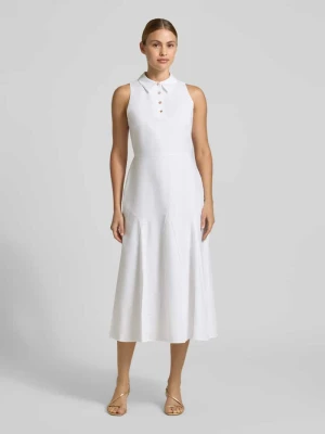 sukienka midi z wykładanym kołnierzem model 'Meeha' Ted Baker