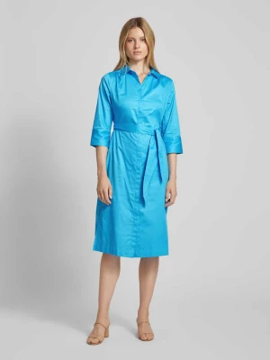 Sukienka midi z wykładanym kołnierzem s.Oliver BLACK LABEL