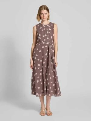 sukienka midi z zakładkami Christian Berg Cocktail
