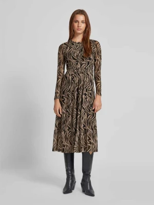 Sukienka midi z zakładkami ZABAIONE