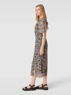 Sukienka midi ze wzorem na całej powierzchni model ‘Lotte’ Soaked in Luxury