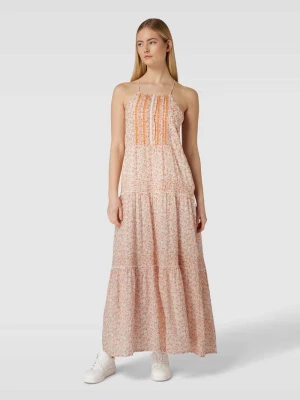 Sukienka midi ze wzorem na całej powierzchni model ‘PARHI’ Pepe Jeans