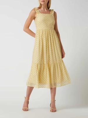 Sukienka midi ze wzorem w kropki model ‘Safim’ moves