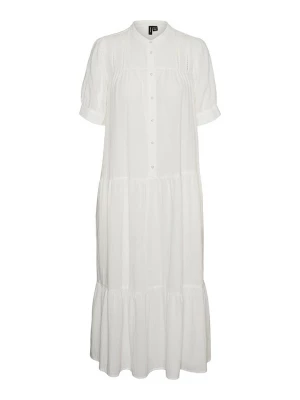 Vero Moda Sukienka "Milan" w kolorze białym rozmiar: XS