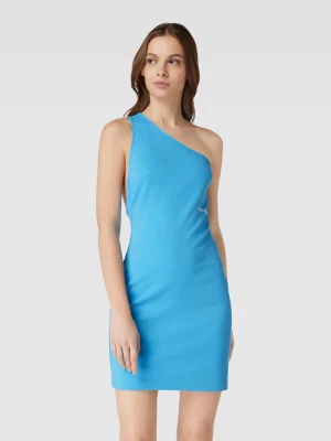 Sukienka mini na jedno ramię model ‘MILANO’ Calvin Klein Jeans