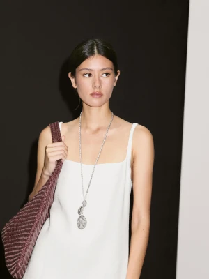 Sukienka Mini Na Ramiączkach Z Mieszanki Lnu - Beżowy - - Massimo Dutti - Kobieta