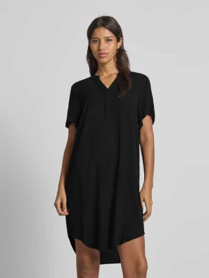 Sukienka mini o kroju oversized z czystej wiskozy Tom Tailor