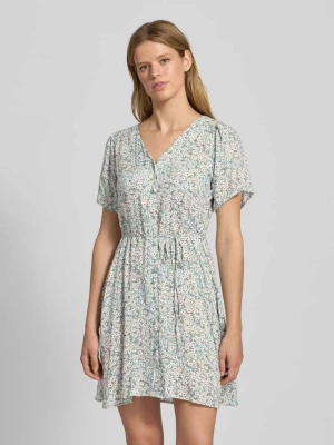 Sukienka mini o kroju regular fit z czystej wiskozy model ‘EVIDA’ Only