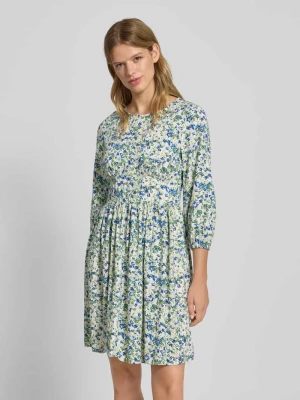Sukienka mini o kroju regular fit z mieszanki wiskozy i bawełny Marc O'Polo DENIM