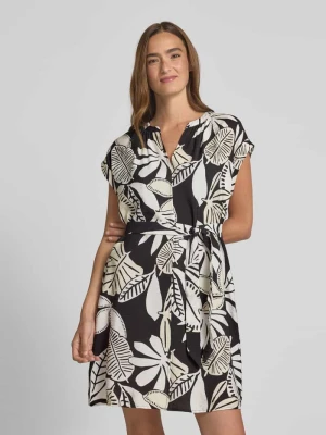 Sukienka mini o kroju relaxed fit z mieszanki wiskozy s.Oliver RED LABEL