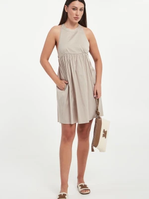 Sukienka mini Pantera MAX MARA BEACHWEAR