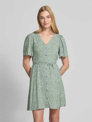 Sukienka mini taliowana z czystej wiskozy model ‘ALBA’ Vero Moda