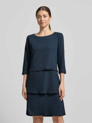 sukienka mini w kroju regular fit z fakturowanym wzorem Betty Barclay