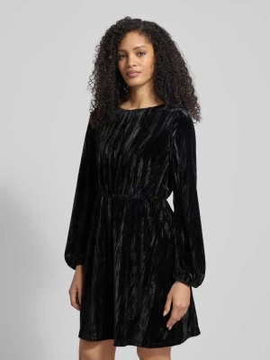 Sukienka mini z aksamitu Tom Tailor Denim