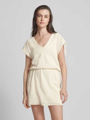 Sukienka mini z ażurowym wzorem model ‘ALANIS’ Zadig & Voltaire