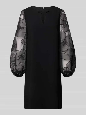 Sukienka mini z bufiastymi rękawami LUISA CERANO