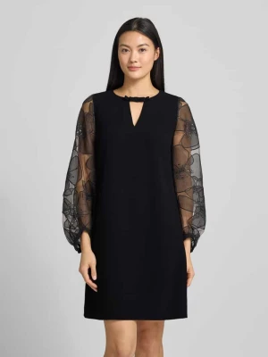 Sukienka mini z bufiastymi rękawami LUISA CERANO