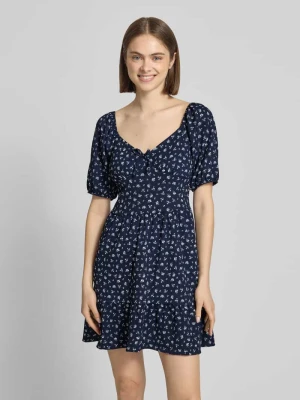 Sukienka mini z bufiastymi rękawami model 'HILLARY' Only