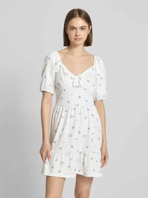 Sukienka mini z bufiastymi rękawami model 'HILLARY' Only