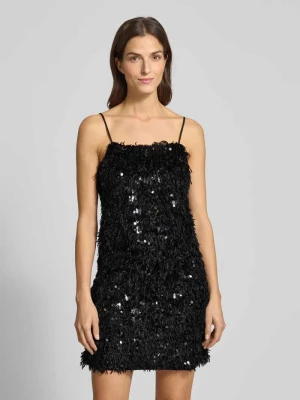 Sukienka mini z cekinami model ‘ELIN’ Vila