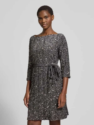 Sukienka mini z cekinowym obszyciem model ‘FAITH’ Vila