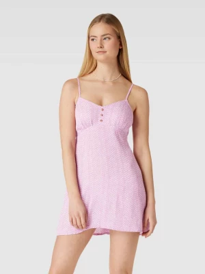 Sukienka mini z czystej wiskozy model ‘AS IF’ Billabong