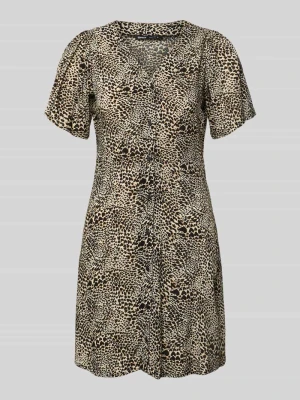 Sukienka mini z czystej wiskozy model 'EVIDA' Only