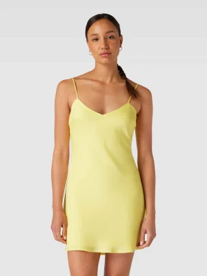 Sukienka mini z dekoltem w kształcie serca REVIEW