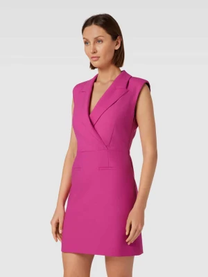 Sukienka mini z dekoltem w serek model ‘Kamilias’ HUGO