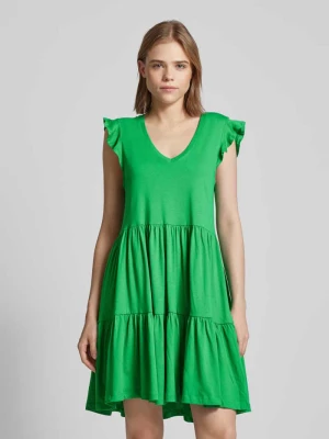 Sukienka mini z dekoltem w serek model ‘MAY’ Only
