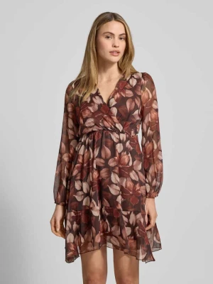 Sukienka mini z dekoltem w serek model ‘Ni44mi’ ZABAIONE