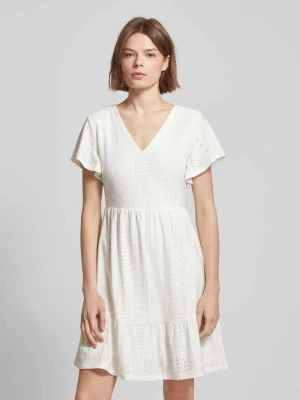 Zdjęcie produktu Sukienka mini z dekoltem w serek model ‘SANDRA’ Only