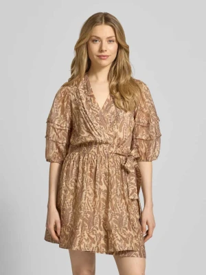 Sukienka mini z dekoltem w serek model 'TEODORA' Bash