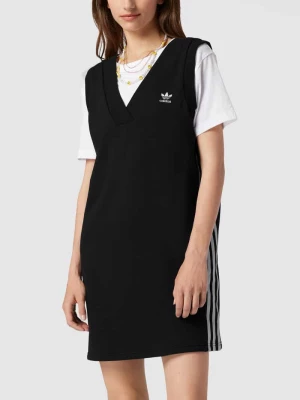 Sukienka mini z detalami z logo adidas Originals