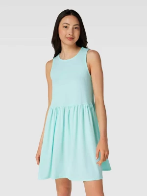 Sukienka mini z efektem drobnego prążkowania model ‘MADI’ Vero Moda