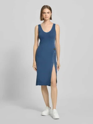 Sukienka mini z fakturowanym wzorem G-Star Raw
