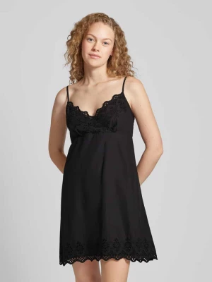 Sukienka mini z haftem angielskim model ‘LOU’ Only