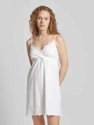Sukienka mini z haftem angielskim model ‘LOU’ Only