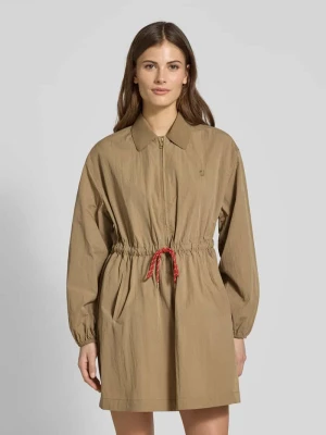 Sukienka mini z kołnierzykiem koszulowym i zamkiem błyskawicznym Jake*s Casual