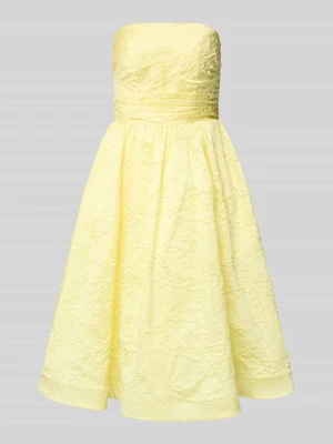 Sukienka mini z kwiatowym haftem allover Hey Kyla